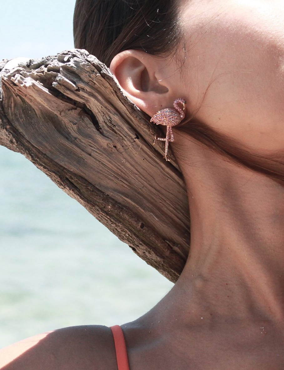 Flamingo Earring