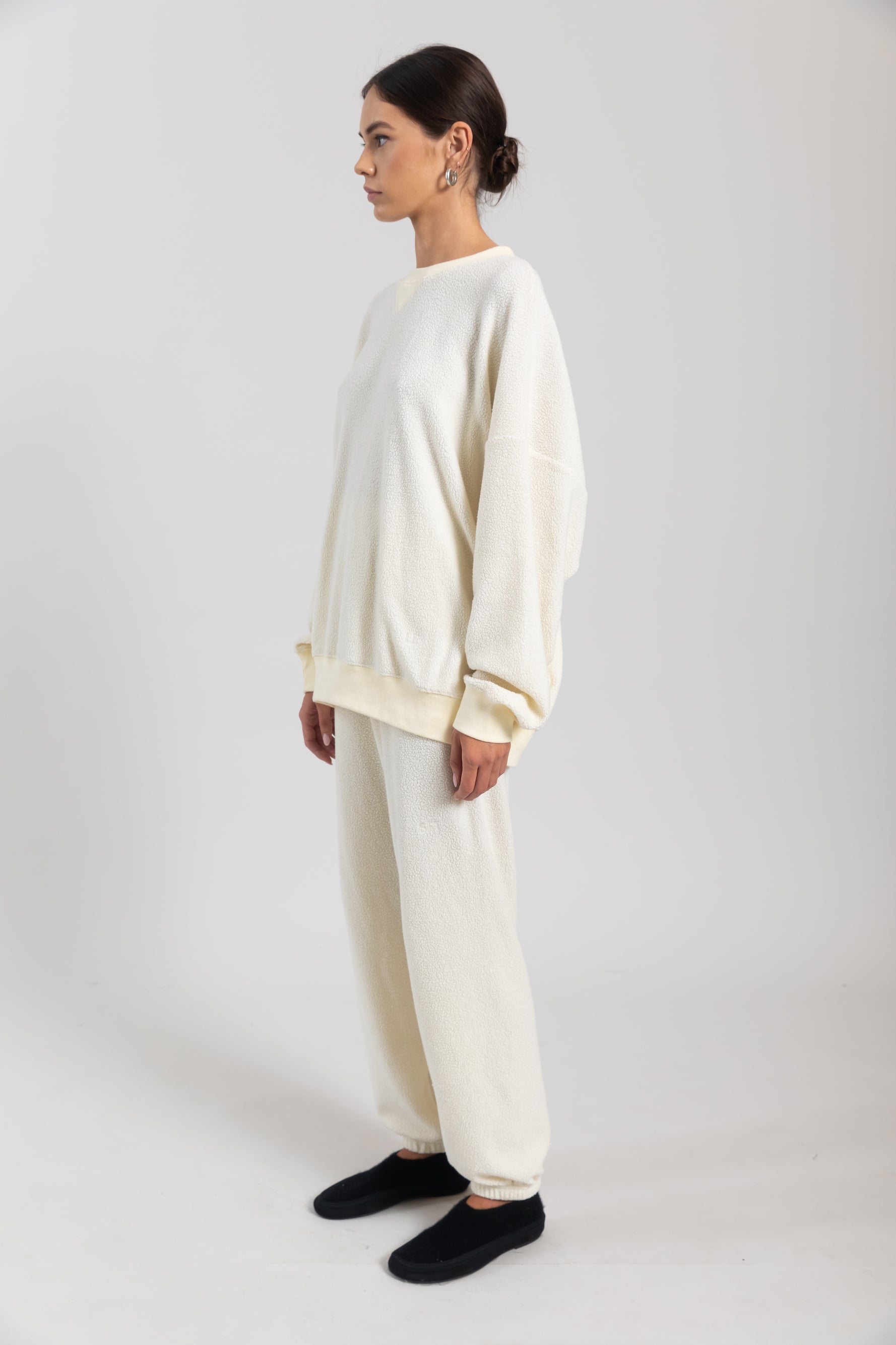 Teddy Oversized Crewneck Sweatshirt