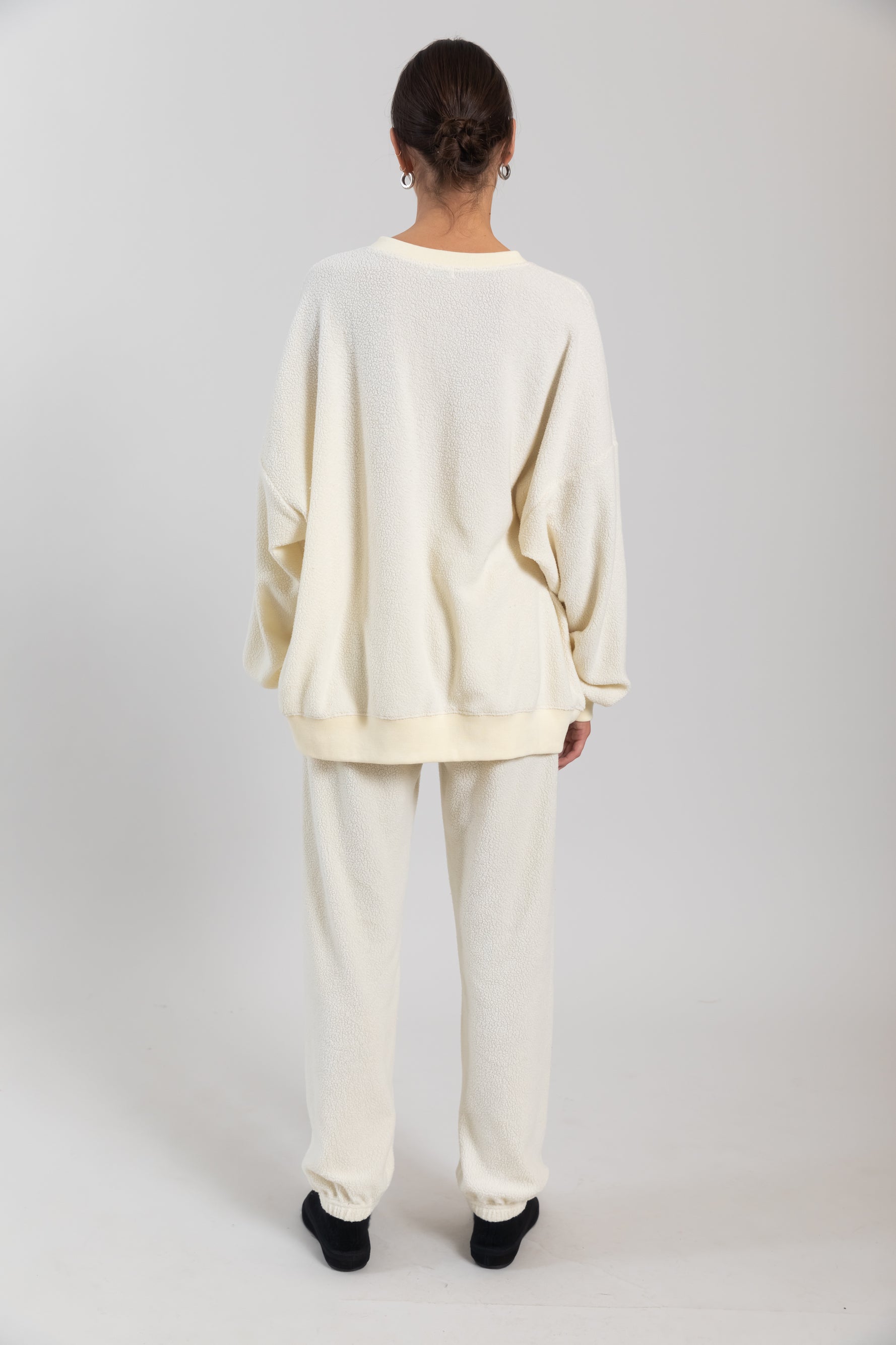 Teddy Oversized Crewneck Sweatshirt