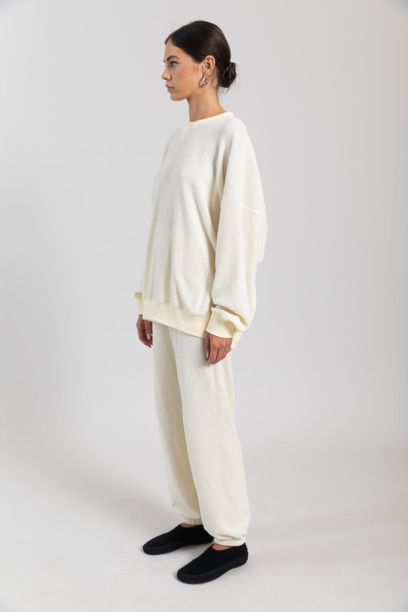 Teddy Oversized Crewneck Sweatshirt