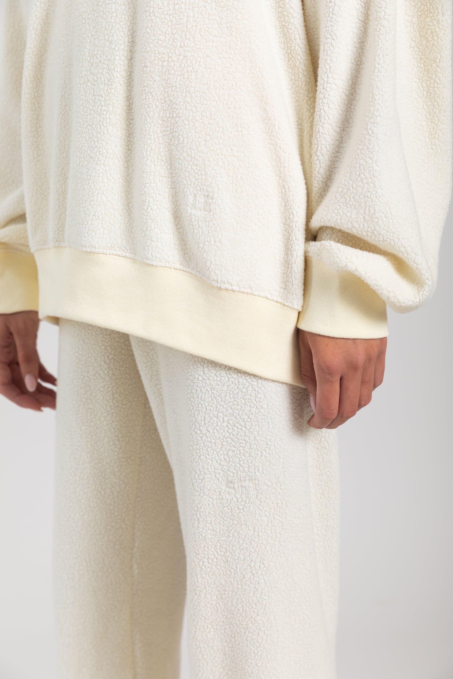 Teddy Oversized Crewneck Sweatshirt