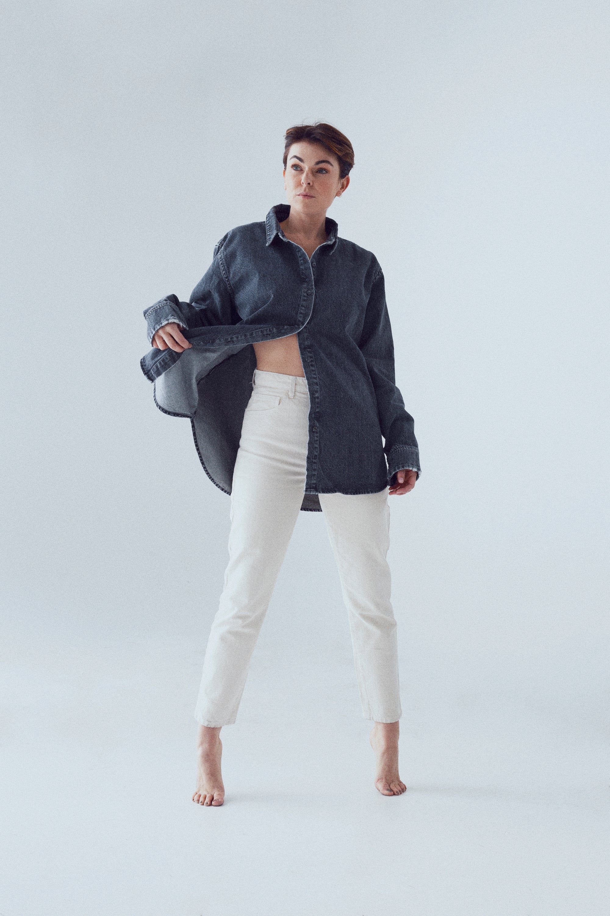 Boyfriend Denim Shirt