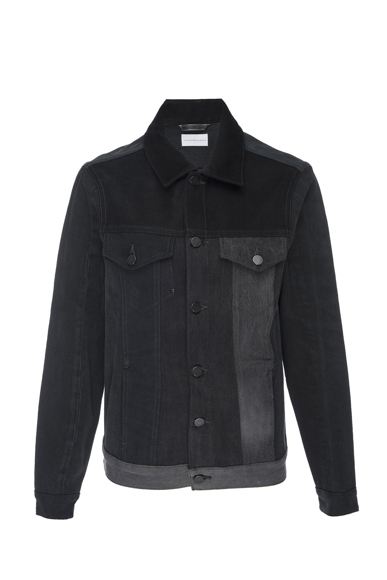 Black Denim Boyfriend Jacket