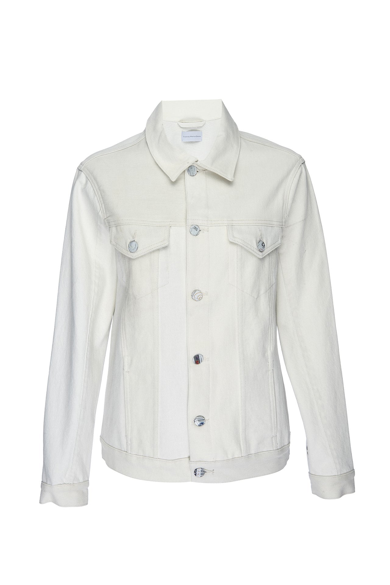 White Denim Boyfriend Jacket