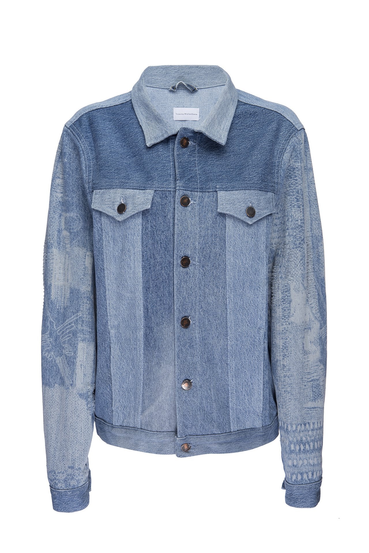 Indigo Laser Boyfriend Jacket