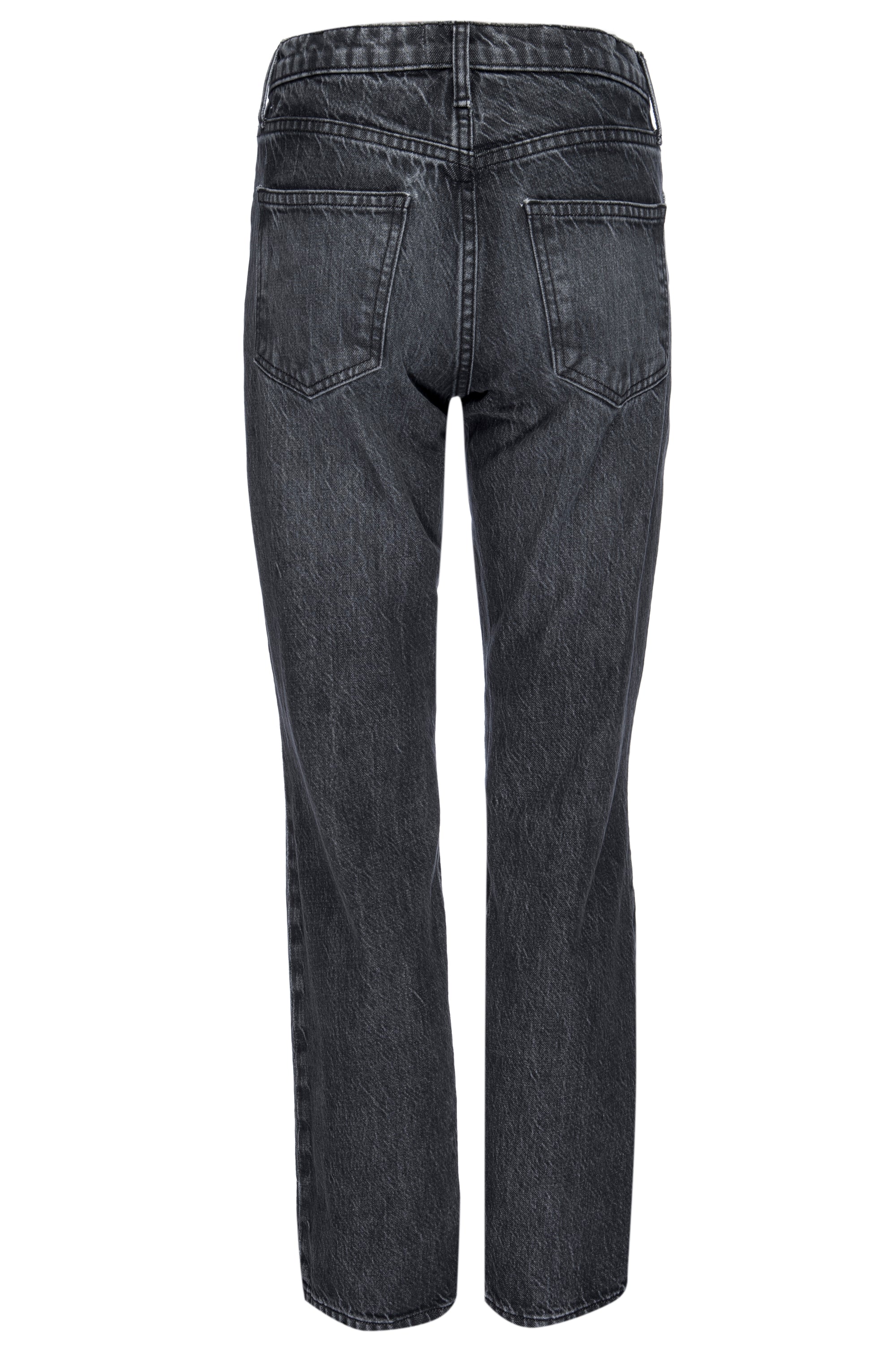 Mid Rise Straight Leg