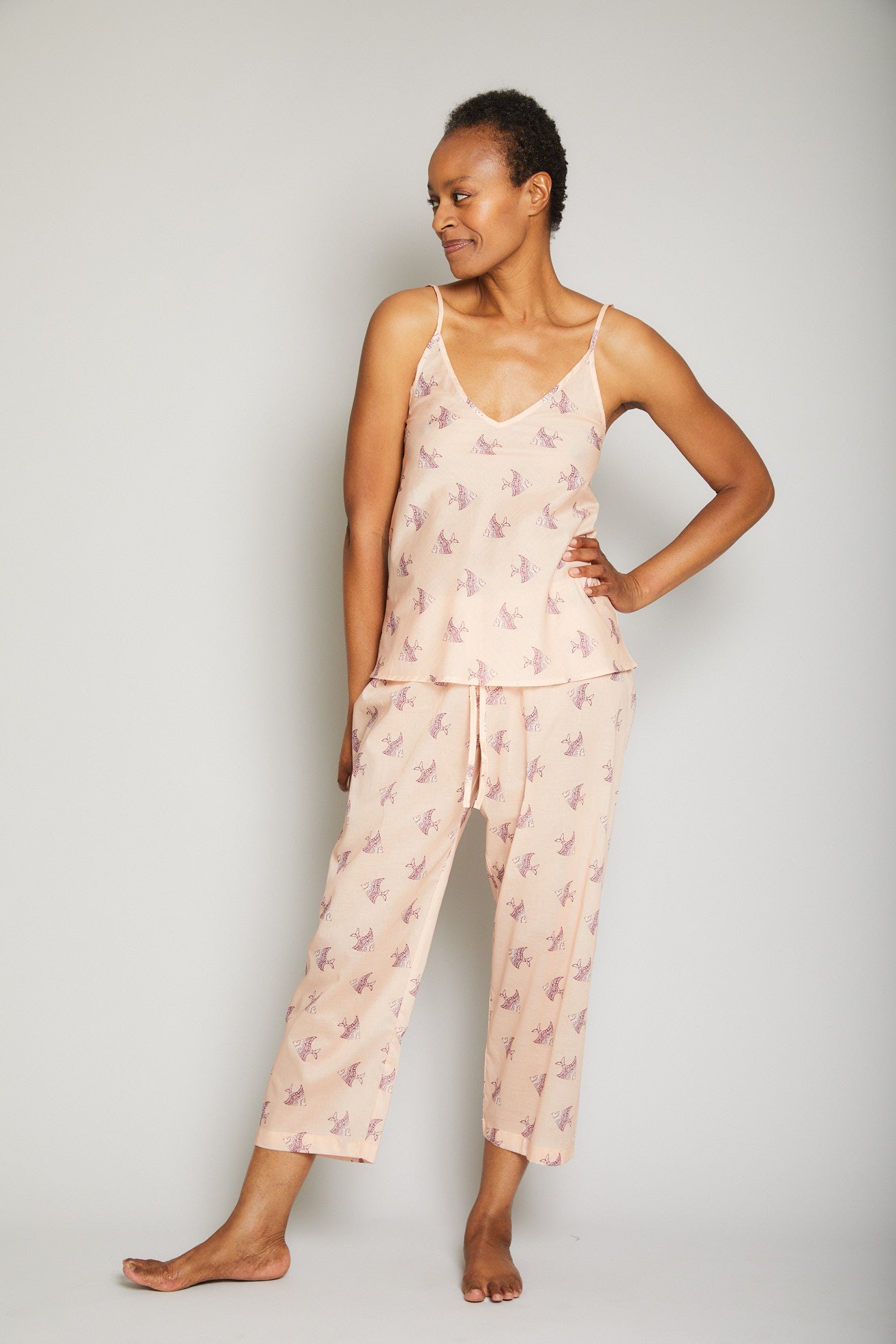 Cami Crop Pant Pajama Set