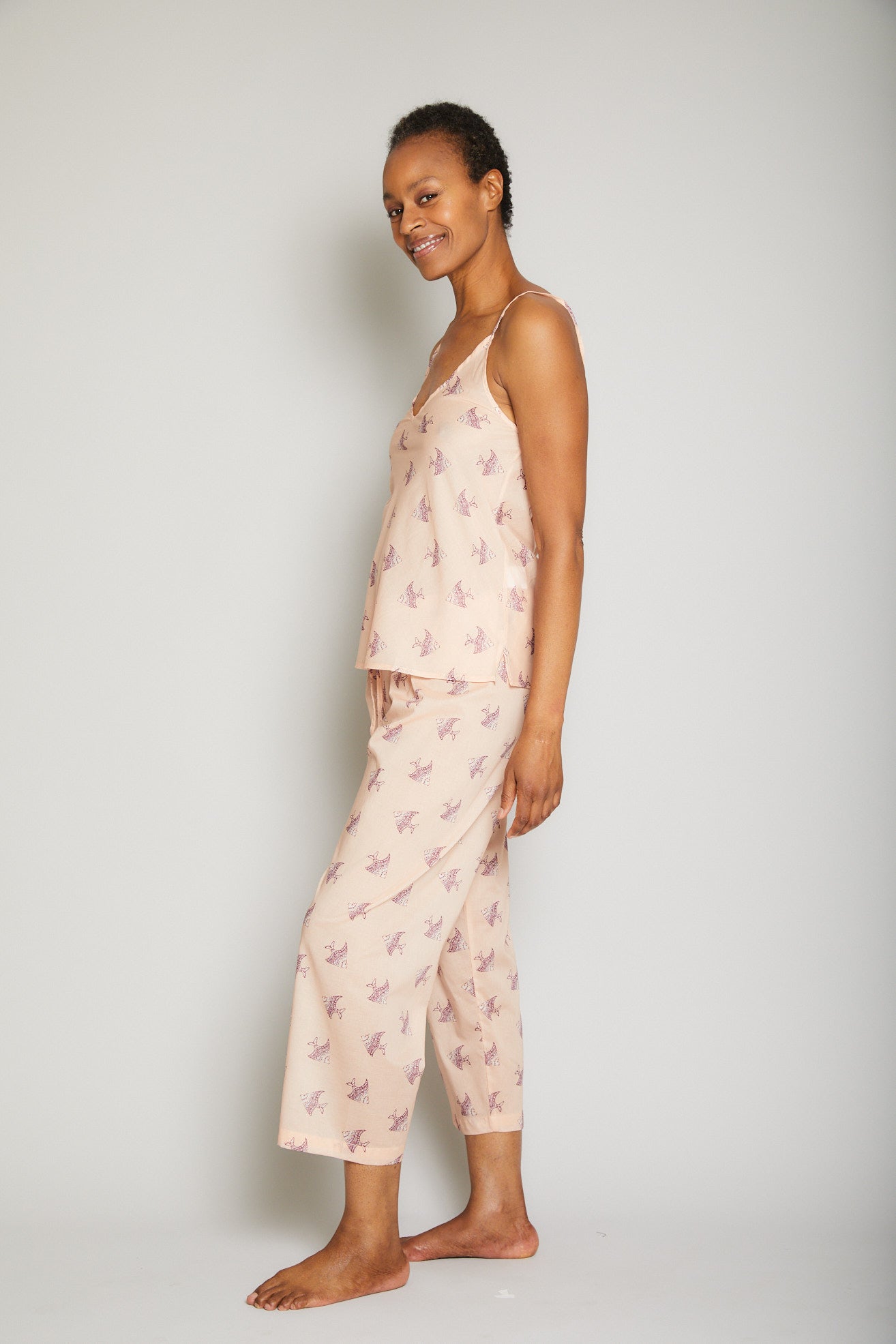 Cami Crop Pant Pajama Set