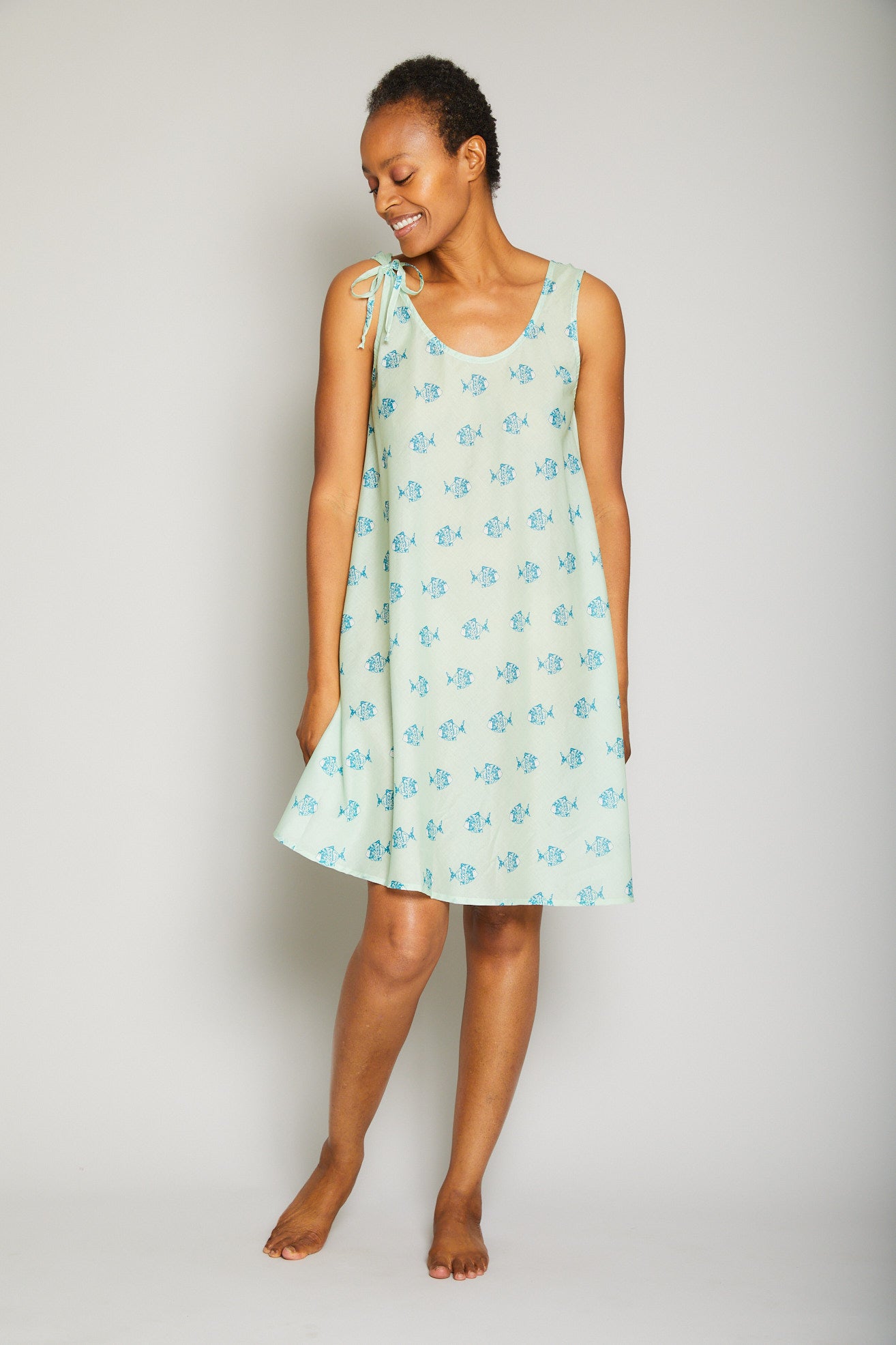 Tropical Fish Tunic Dress