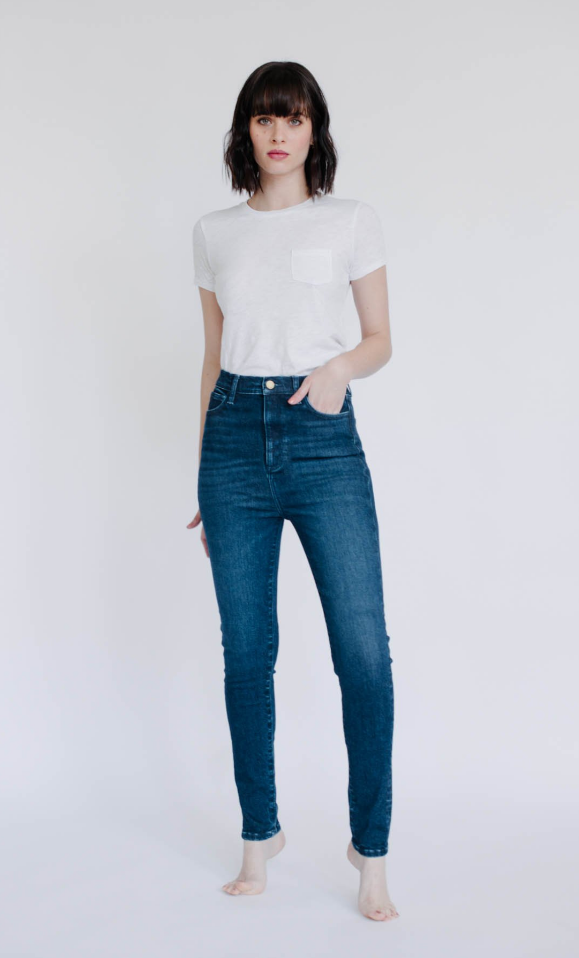 High Rise Skinny Jean