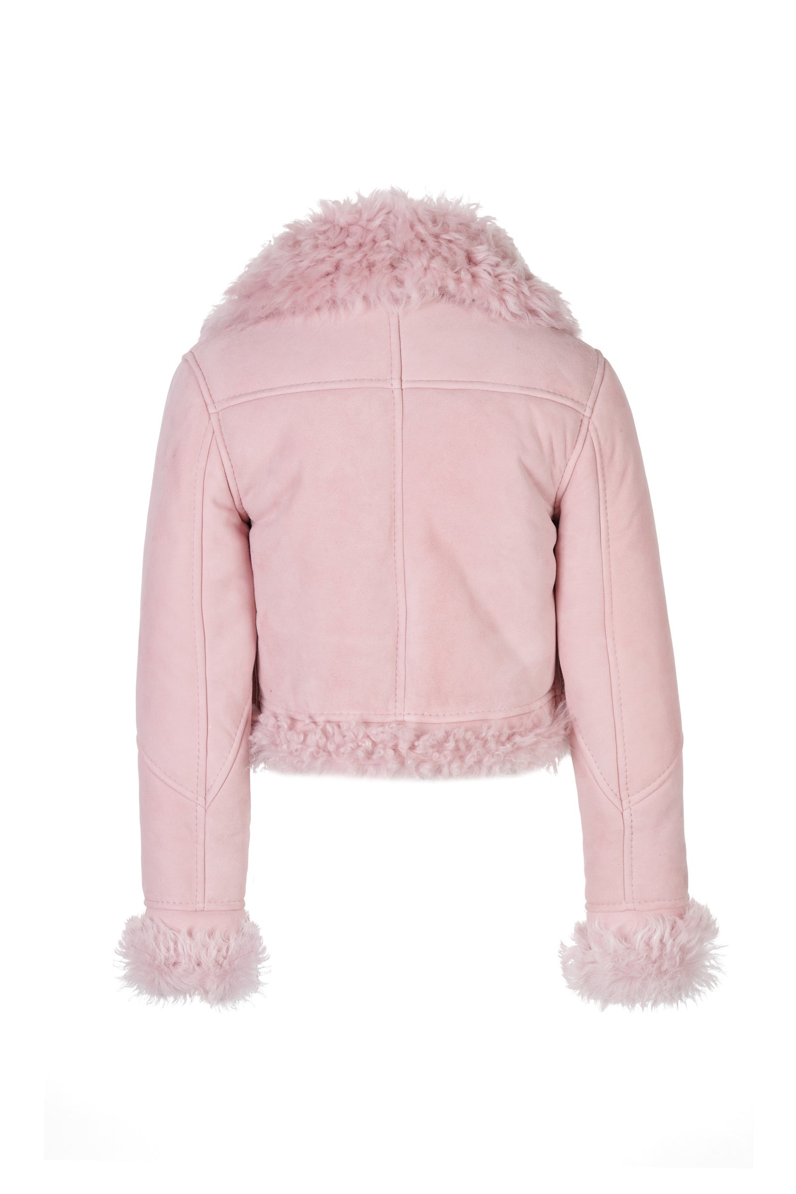 Wide Collar Crop Jacket