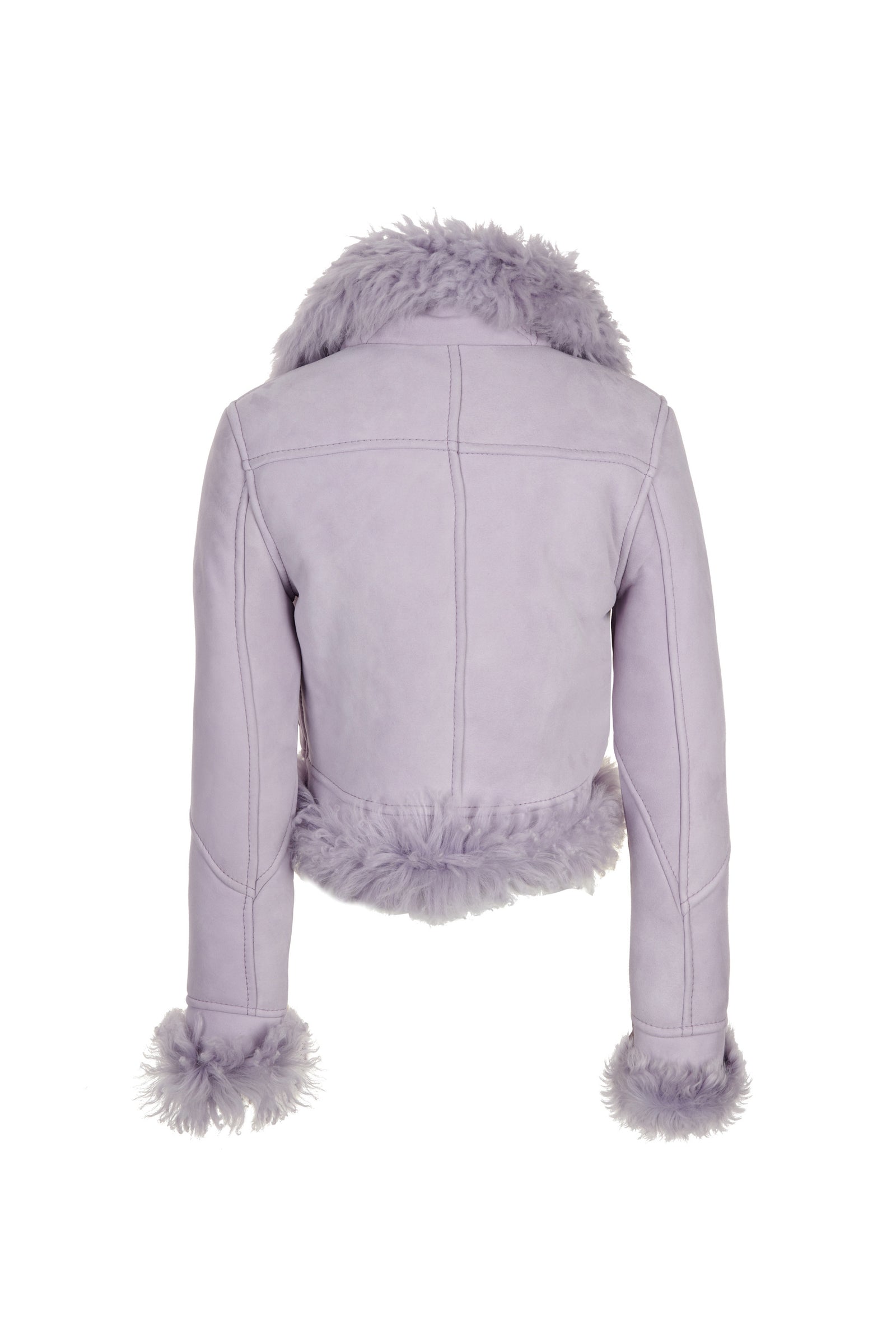 Wide Collar Crop Jacket