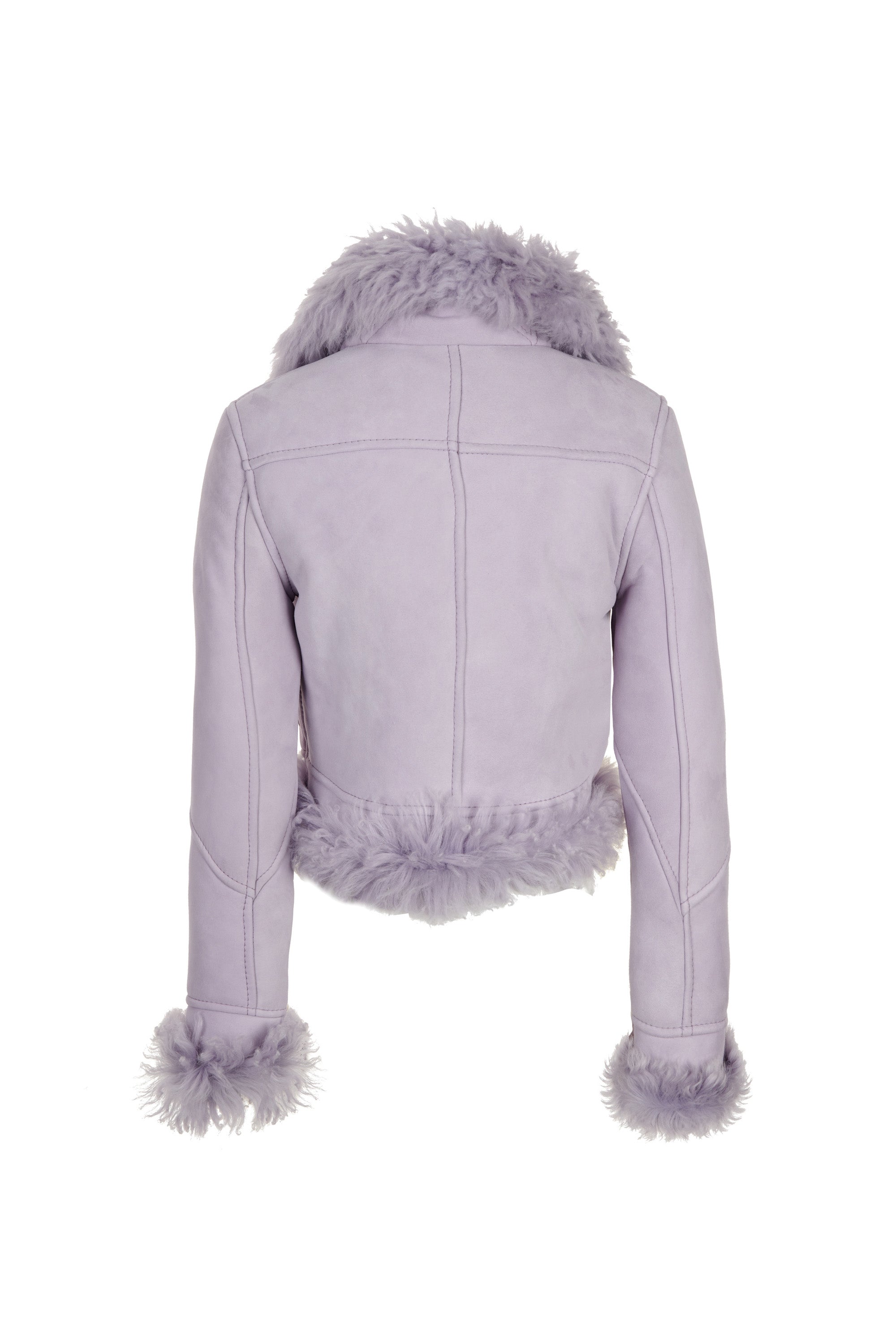 Wide Collar Crop Jacket