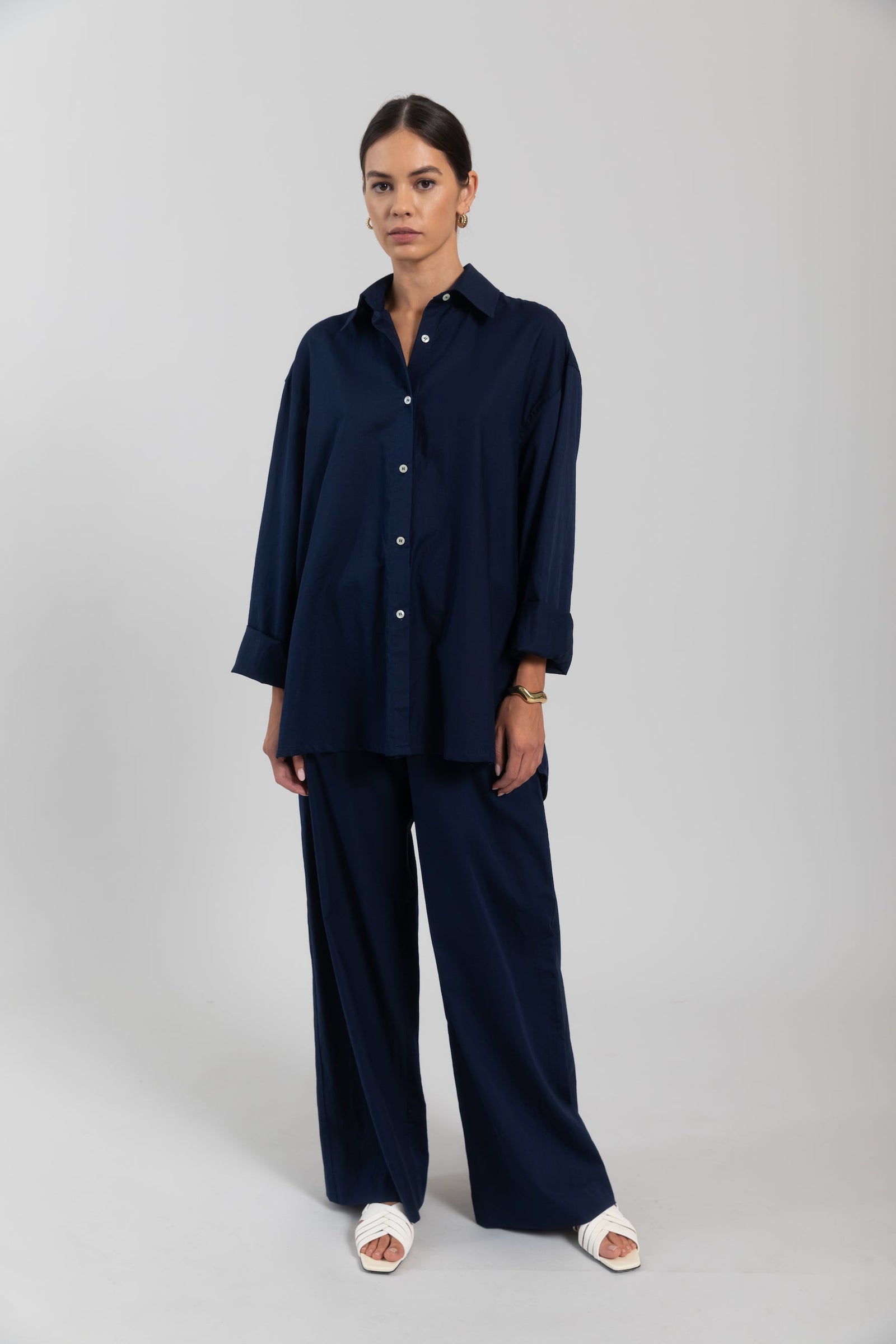 Yoko Oversized Button Down