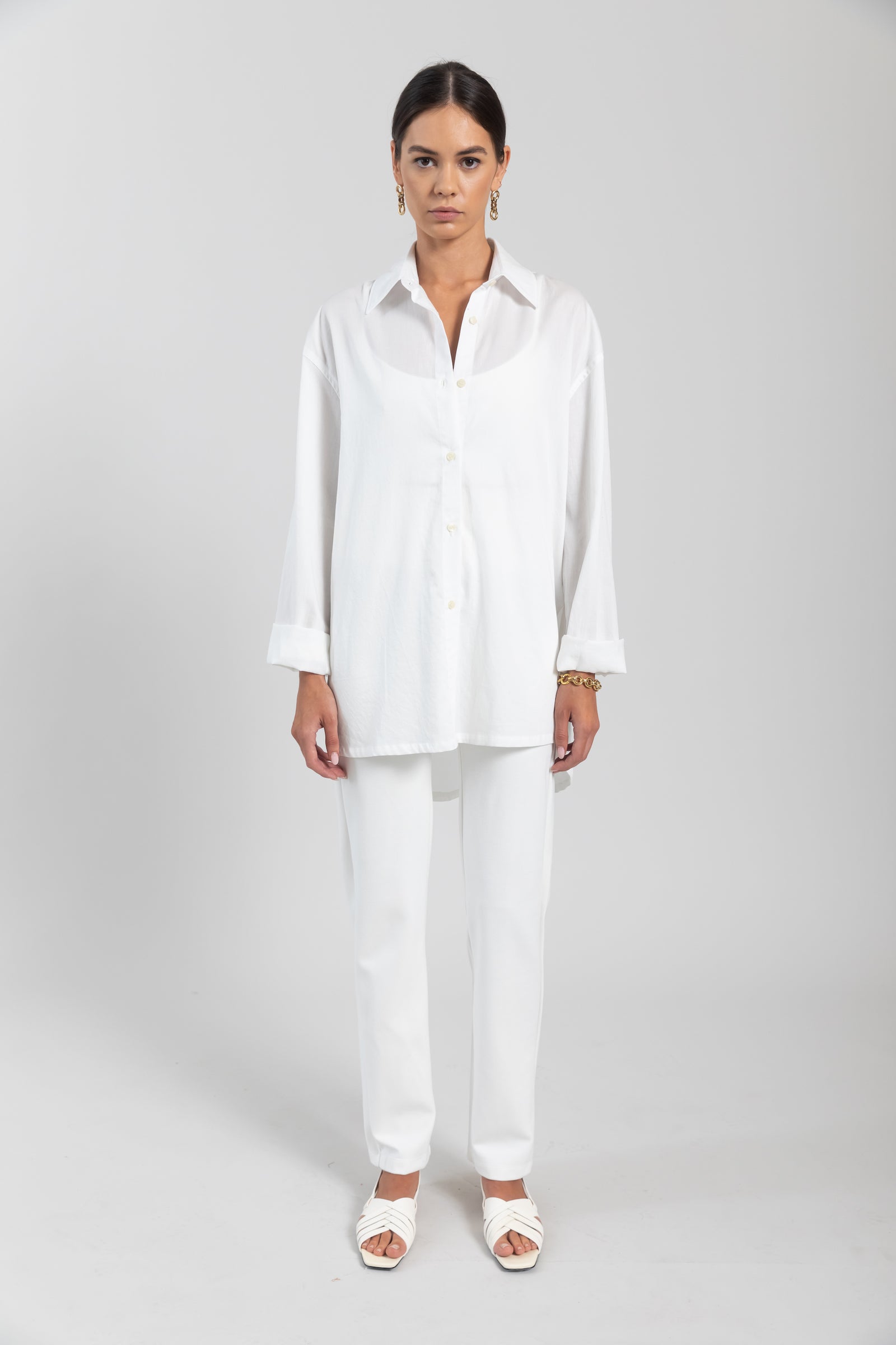 Yoko Oversized Button Down