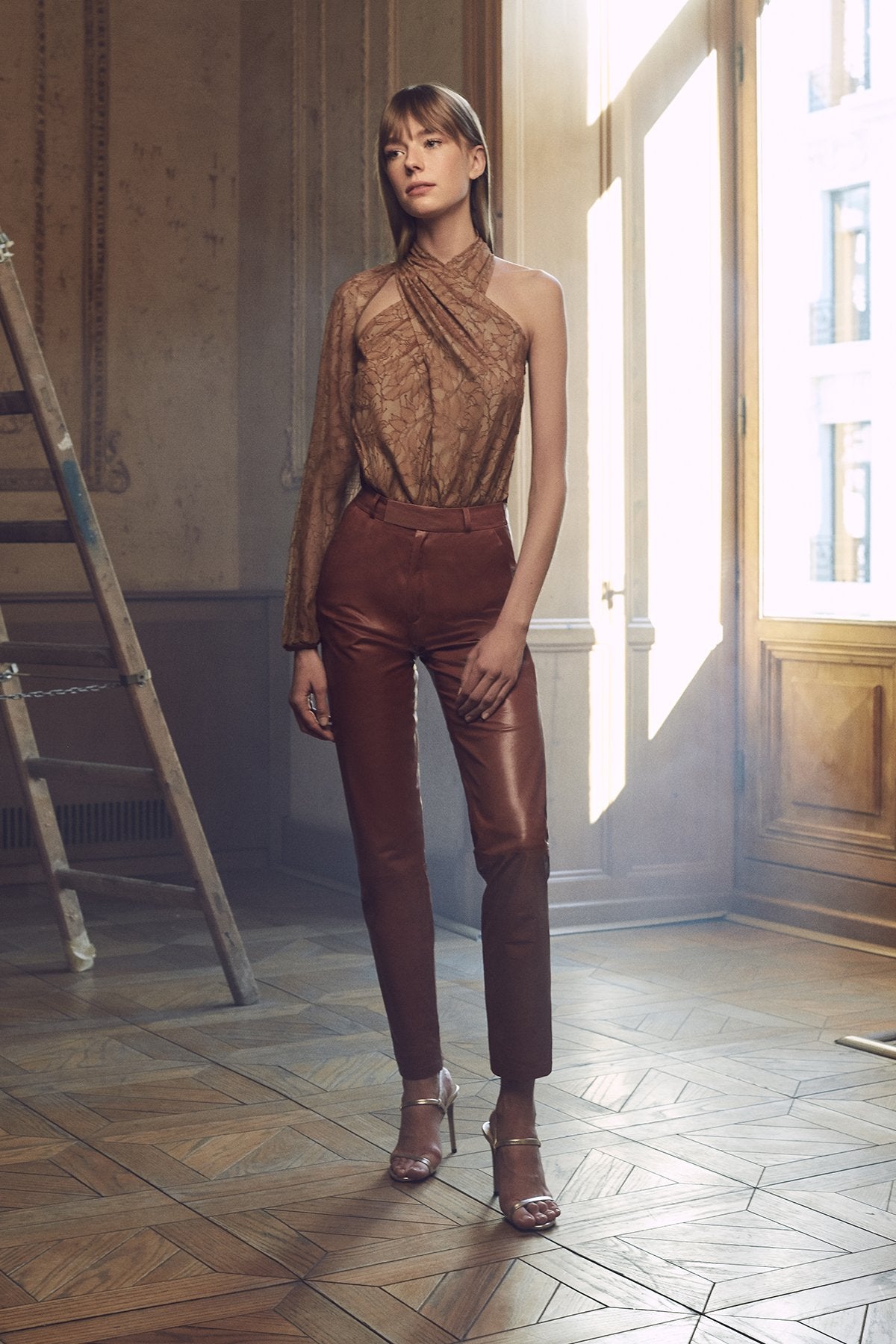 Mom Leather Pants