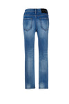 High Rise Skinny Button Fly