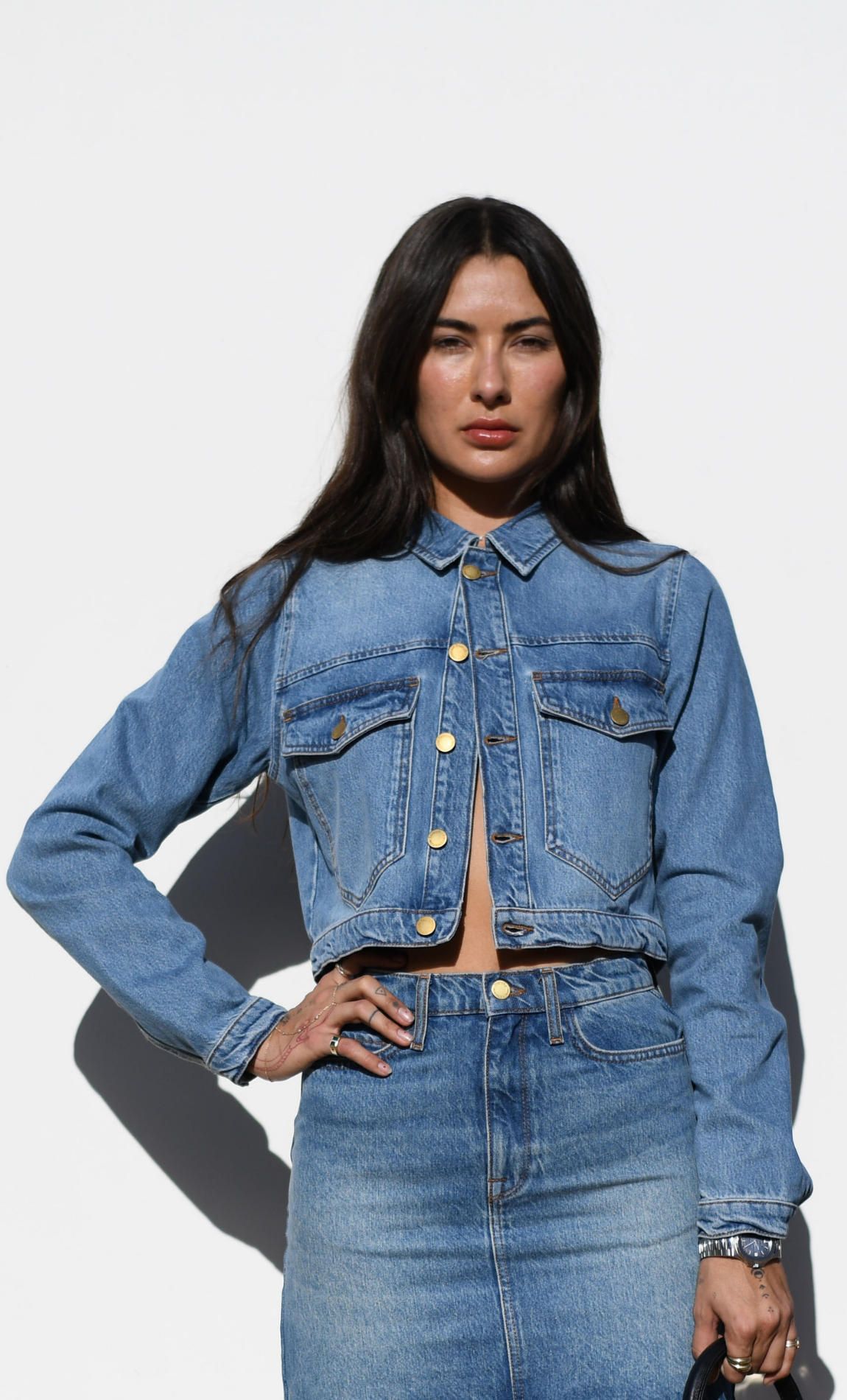 Ms. Onassis Boxy Crop Jacket